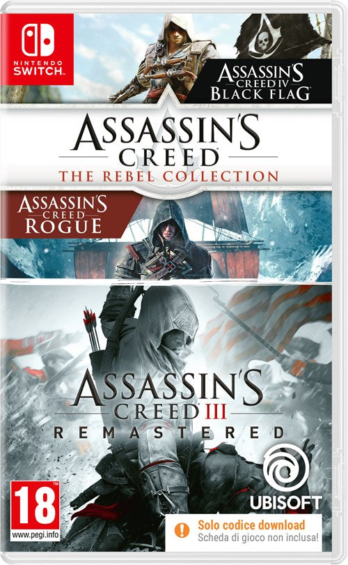 ASSASSINS CREED BUNDLE : (THE REBEL COLLECTION + ASSASSIN'S CREED III)