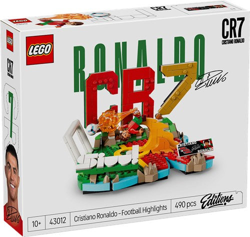 LEGO 43012 EDITIONS SPORTS - Cristiano Ronaldo - Highlights calcistici