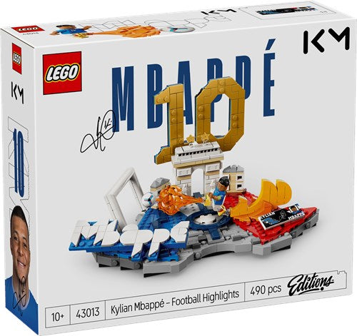 LEGO 43013 EDITIONS SPORTS - Kylian Mbappé - Highlights calcistici
