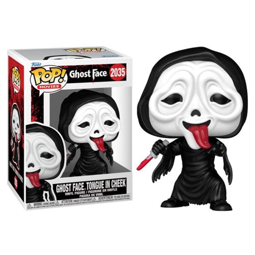 FUNKO POP Movies: Ghost Face - 2035 Ghost Face Tongue in Cheek 9cm