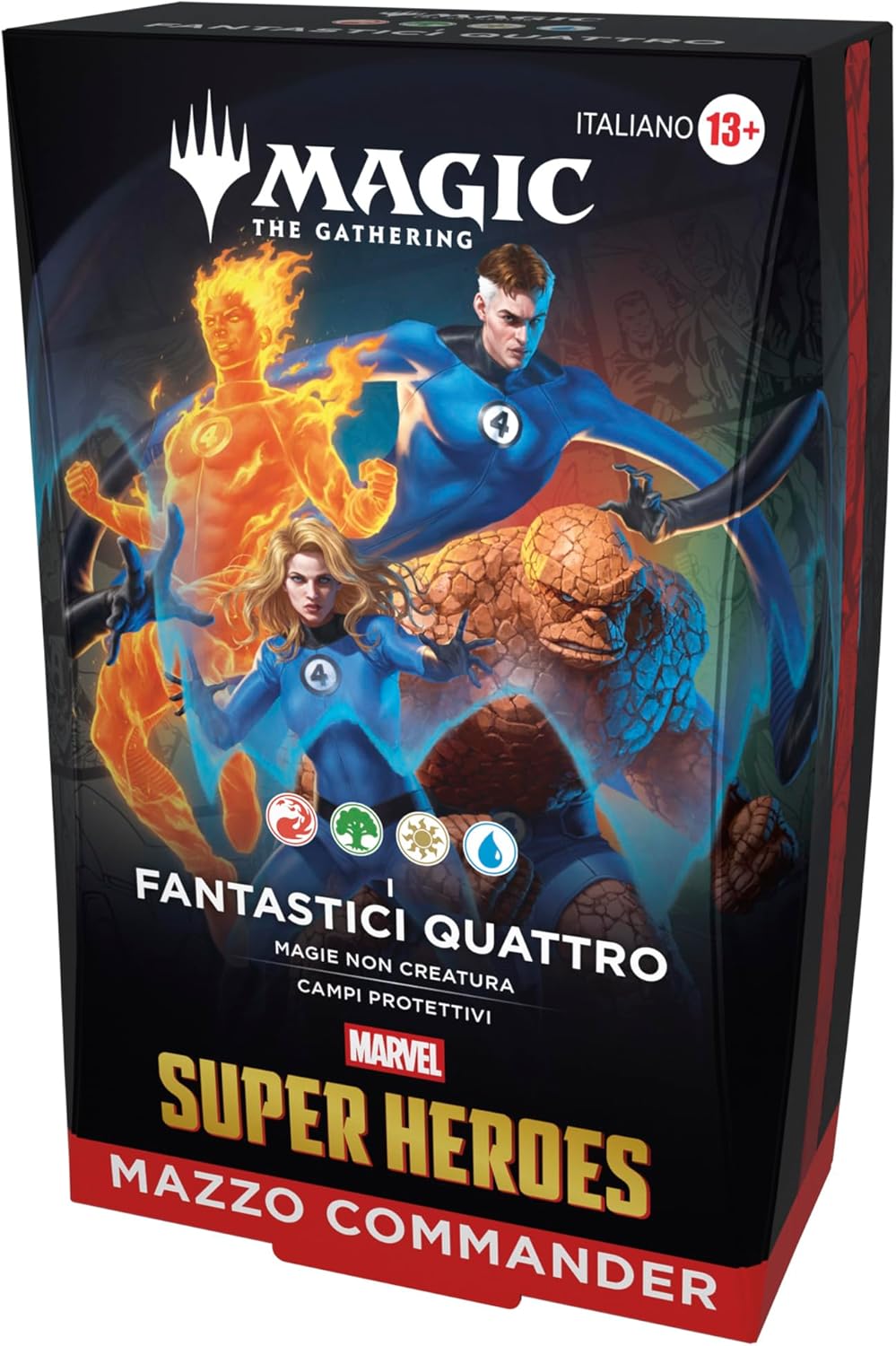 Mazzo Commander di Magic: The Gathering - Marvel Super Heroes - I fantastici quattro (Versione Italiana)