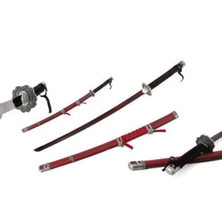 Katana Kusabimaru Rossa - Acciaio 105cm