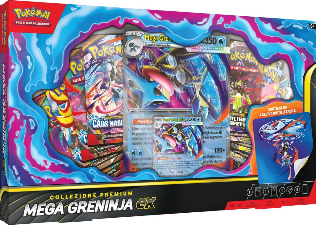 POKEMON - Collezione Premium Mega Greninja-EX - ITA