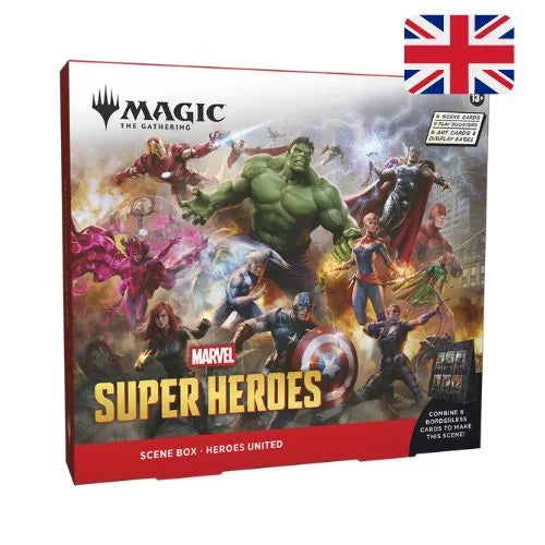 Heroes United Scene Box Marvel Super Heroes