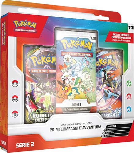 POKEMON - Collezione Illustrazione Primi Compagni di Avventura Serie 2 - ITA