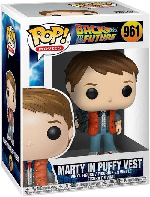 FUNKO POP Back To The Future - 961 Marty In Puffy Vest 9 Cm