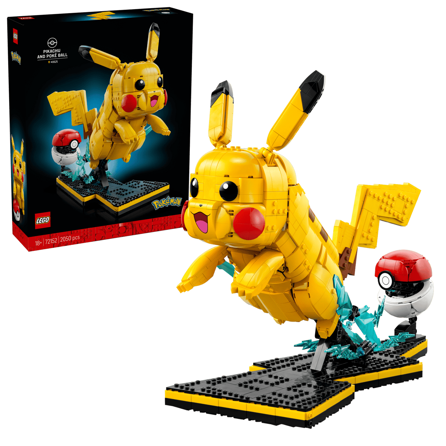 LEGO 72152 Pokemon - Pikachu E Poké Ball