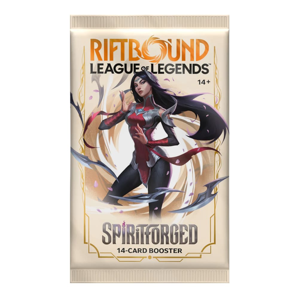 Riftbound Spiritforged booster pack 1 bustina versione Inglese