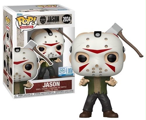 Funko POP EXCLUSIVE *Movies: Jason Universe - 2034 Jason (Axe In Head)*