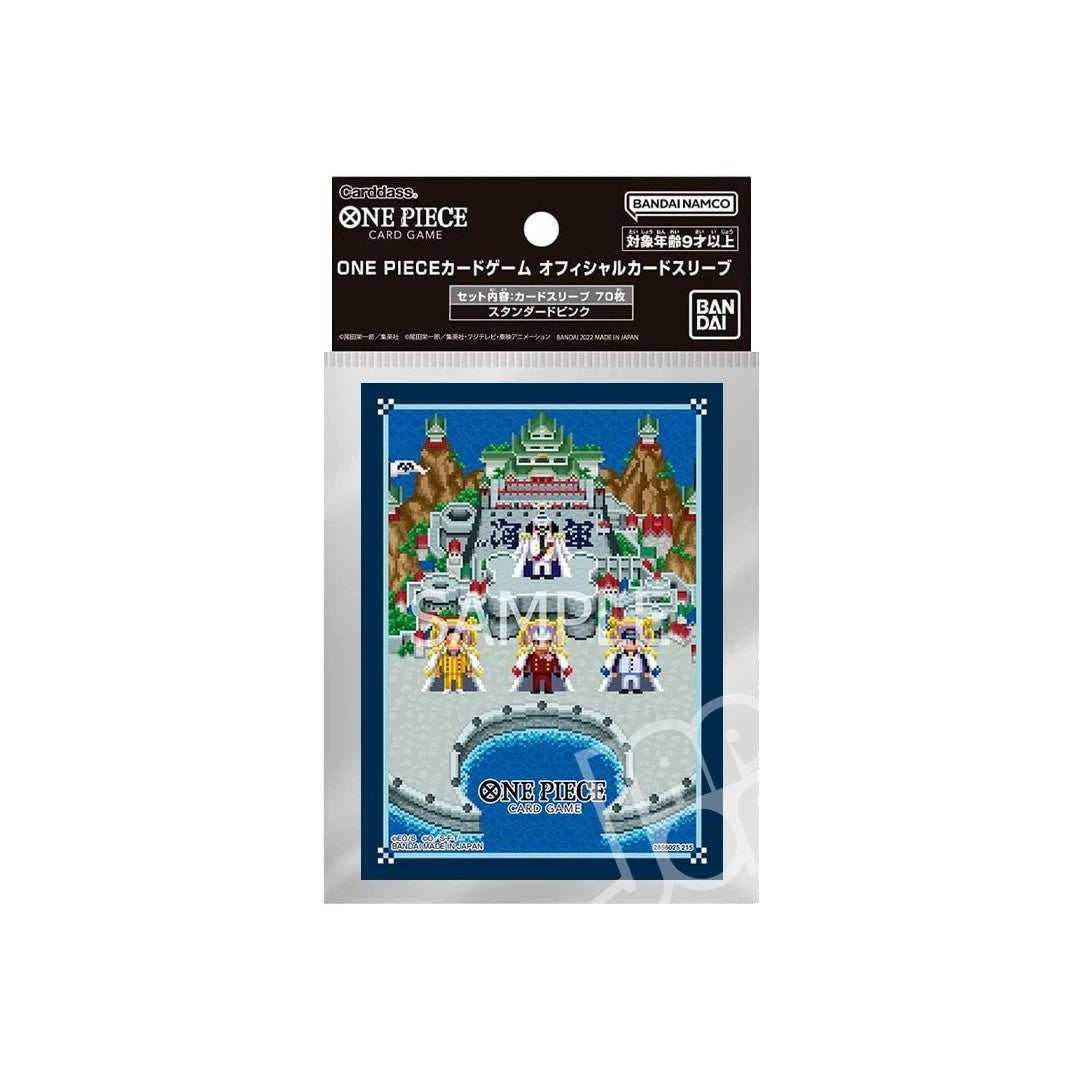 BANDAI ONE PIECE CARD GAME - Official Sleeves 15 Three Generals