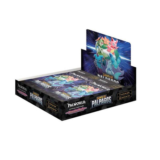 Palworld Card Game - Booster Box BP01 Dawn of Palpagos - Box 12 Buste - Inglese