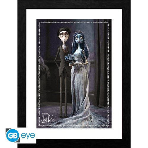 ABYSTYLE CORPSE BRIDE - Poster incorniciato: "Emily & Victor"