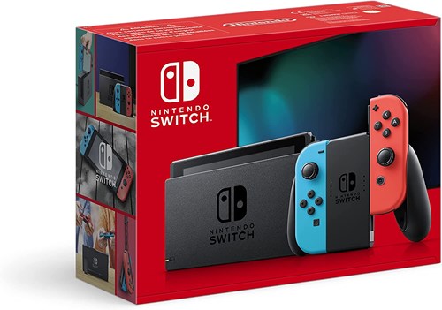 Nintendo Switch Con Joy-Con Rosso Neon/Blu Neon 1.1 V2