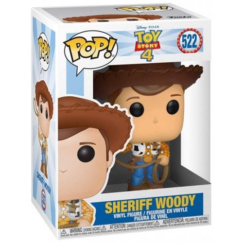 FUNKO POP Disney: Toy Story 4 - 522 Sheriff Woody 9 Cm