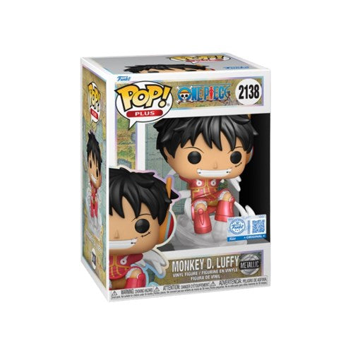 FUNKO POP Animation: One Piece - Luffy (Egghead) (Exclusive) 9 Cm