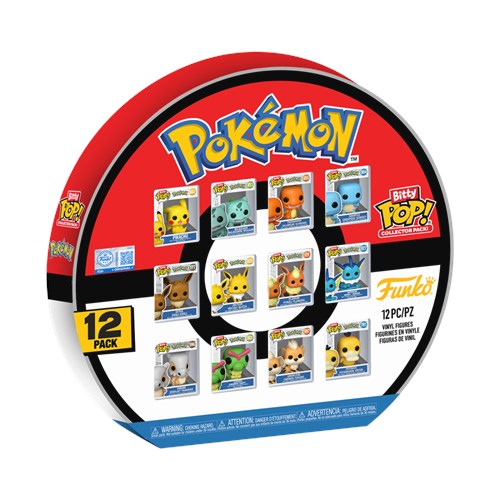 FUNKO Bitty POP Collector Pack: Pokemon -12pz