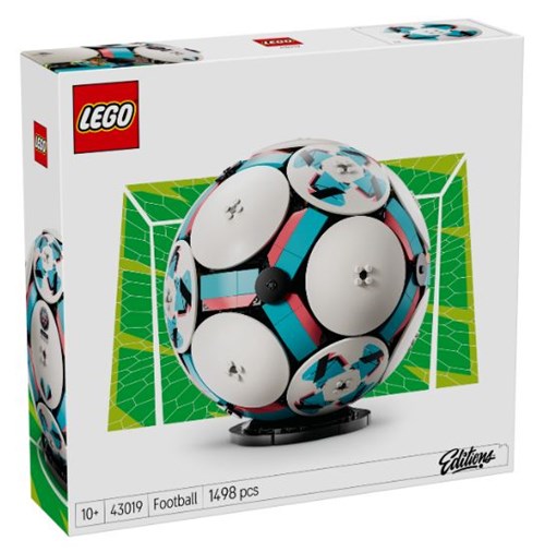 LEGO 43019 EDITIONS FOOTBALL - Pallone da calcio