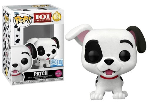 FUNKO POP Disney: 101 Dalmatians - 1684 Patch (Flocked) (Exclusive) 9cm