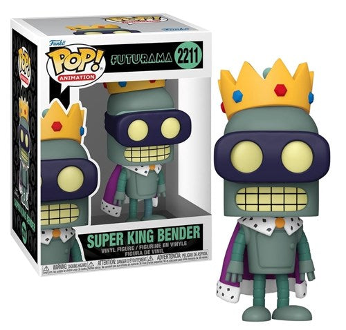 FUNKO POP Animation: Futurama - 2211 Super King Bender 9cm