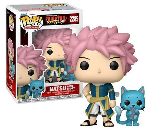 FUNKO POP Animation: Fairy Tail - 2285 Natsu With Happy 9cm
