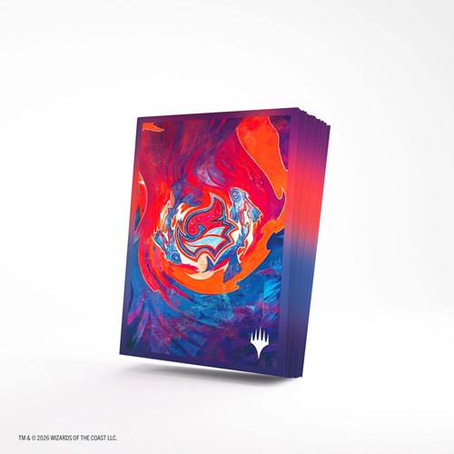 GAMEGENIC Magic: The Gathering - Secrets Of Strixhaven - Premium Art Sleeves - Prismari