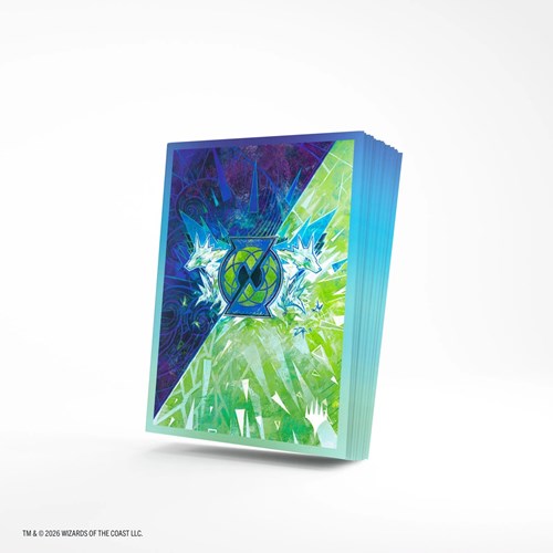 GAMEGENIC Magic: The Gathering - Secrets Of Strixhaven - Premium Art Sleeves - Quandrix