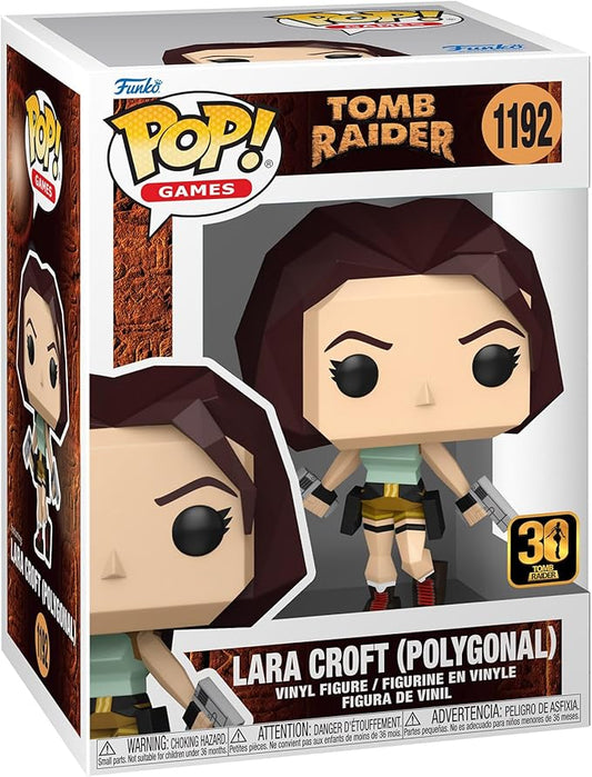 FUNKO POP Games: Tomb Raider- Lara Croft Polygon 9cm