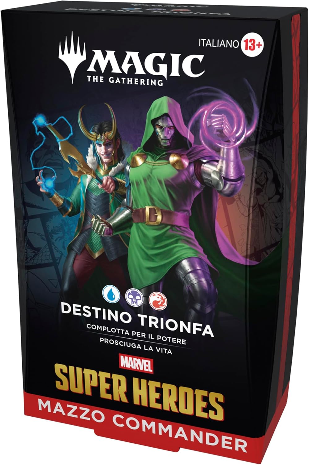 Mazzo Commander di Magic: The Gathering - Marvel Super Heroes - Destino Trionfa (Versione Italiana)