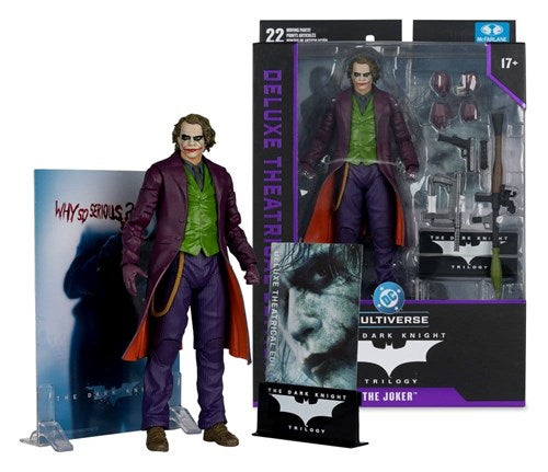 MCF17892 - DC Multiverse: Joker (The Dark Knight) Action Figure Theatrical Edition 18cm
