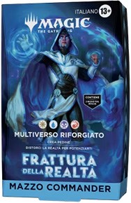 Magic: The Gathering - Reality Fracture Commander Decks Display  - ITA