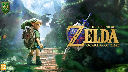 The Legend of Zelda: Ocarina of Time - copertina laminata
