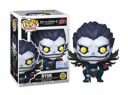 FUNKO POP Animation: Death Note - 2382 Ryuk (Glow In The Dark) (Exclusive) 9cm