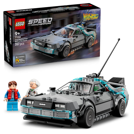 LEGO 77256 SPEED CHAMPIONS - MACCHINA DEL TEMPO DI RITORNO AL FUTURO