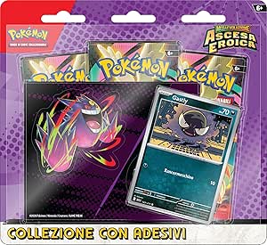 Pokémon: collezione con adesivi dell’espansione Scarlatto e Violetto - Ascesa Eroica del GCC Pokémon