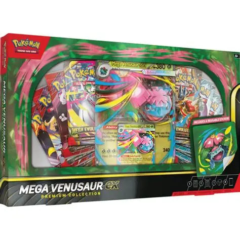 COLLEZIONE PREMIUM POKEMON MEGA VENUSAUR EX
