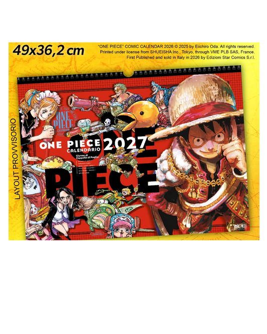 CALENDARIO ONE PIECE 2027