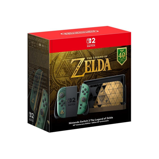 Switch 2 Console The Legend of Zelda 40TH Anniversary Edition