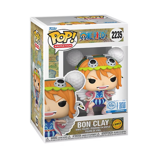 FUNKO POP Animation: One Piece - 2235 Bon Clay Chase (Exclusive) 9cm