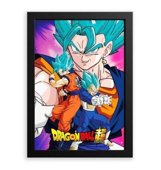 ERIK POSTER LED CON CORNICE DI DRAGON BALL SUPER