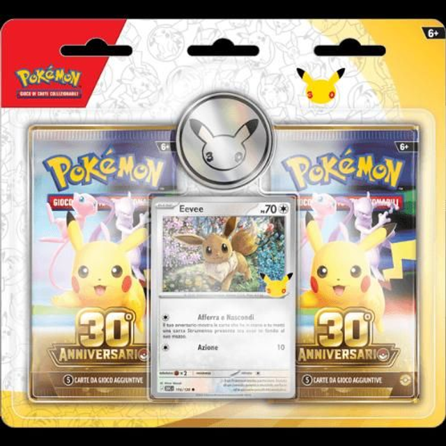 Pokémon 30th Blister 2 buste ITA