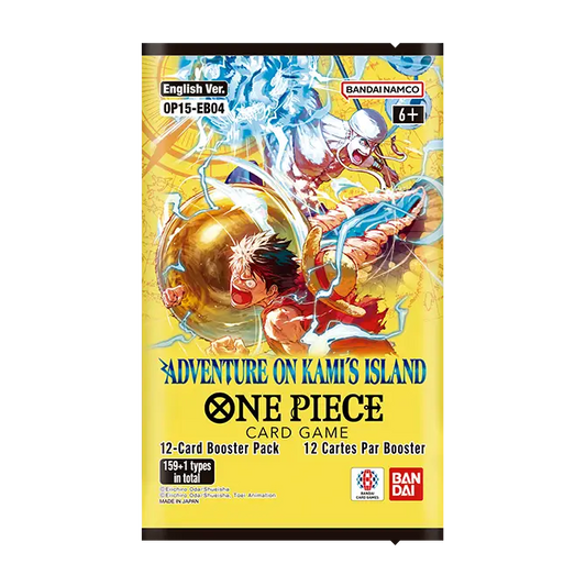 BANDAI ONE PIECE CARD GAME - OP-15 PAPER SLEEVE (12 CARD BOOSTER PACK) - ENG