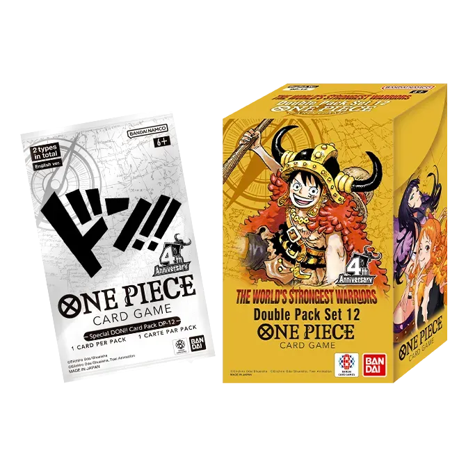 DISPLAY 8X ONE PIECE CARD GAME DOUBLE PACK SET VOL.12 [DP-12]