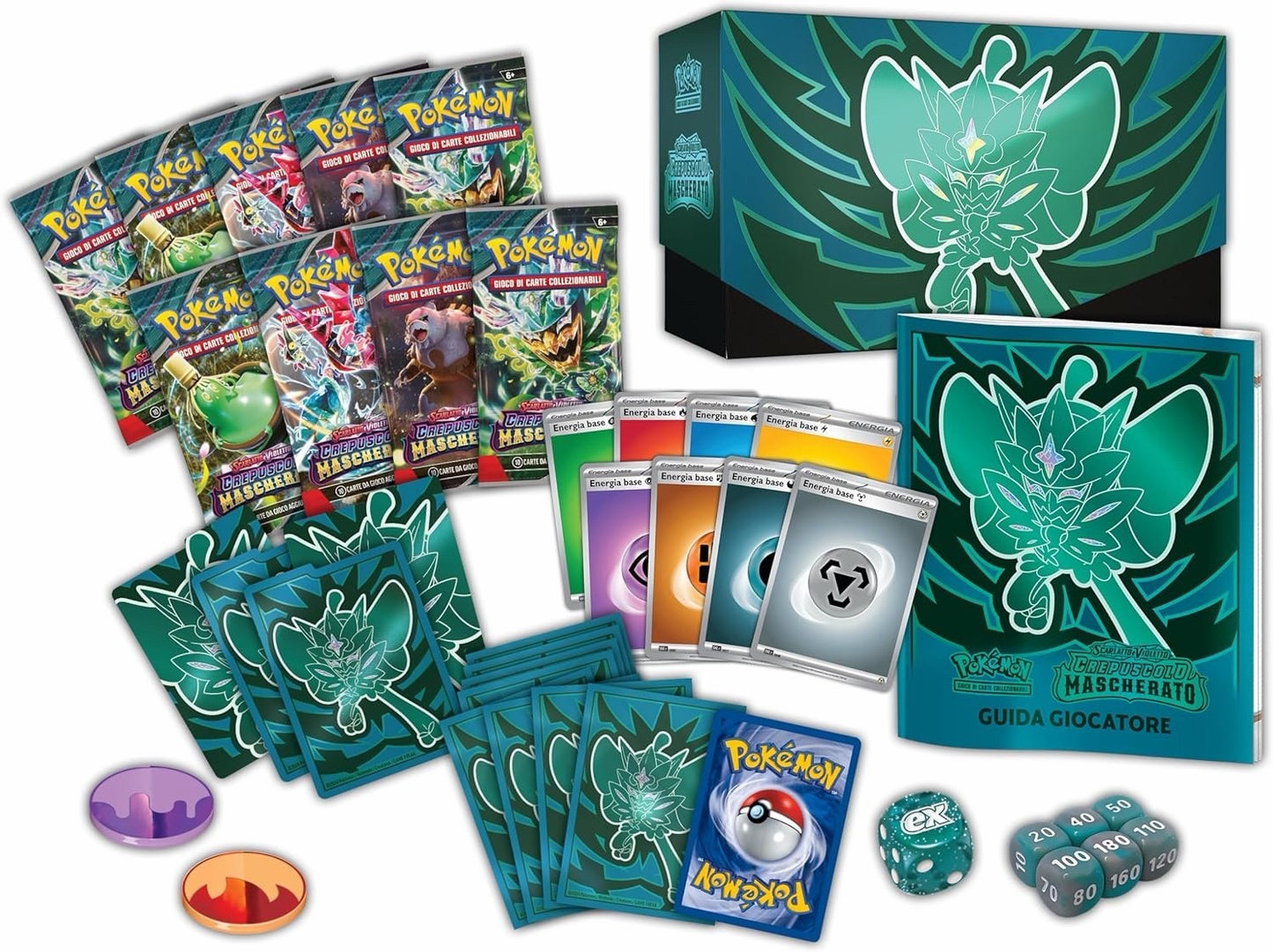 Carte Pokemon - Scarlatto E Violetto Crepuscolo Mascherato (Set Allenatore- ITA)