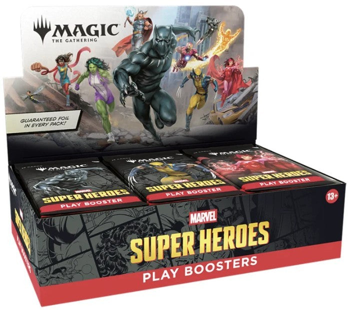Magic: The Gathering - Marvel Super Heroes Play Booster Display (30 Buste) - ENG  🇬🇧