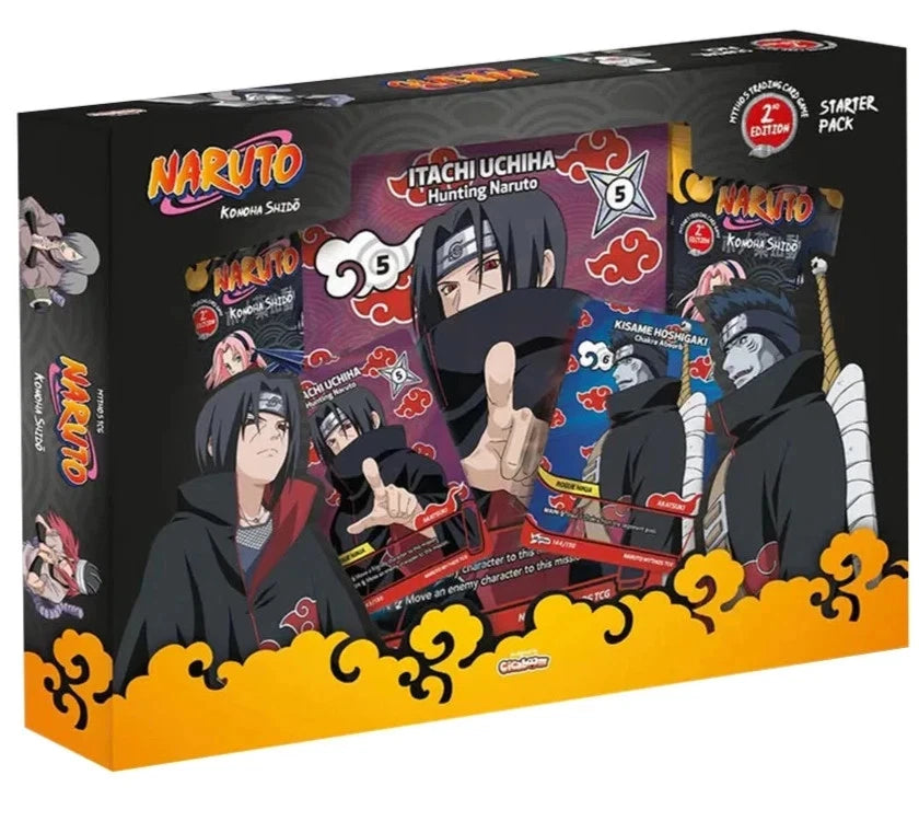 Naruto Mythos 2nd Edition: Itachi e Kisame Starter Pack NUOVO SIGILLATO ENG